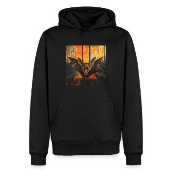 Schläger - Männer Premium Bio Hoodie - Schwarz - Vorne - Nico (187cm)