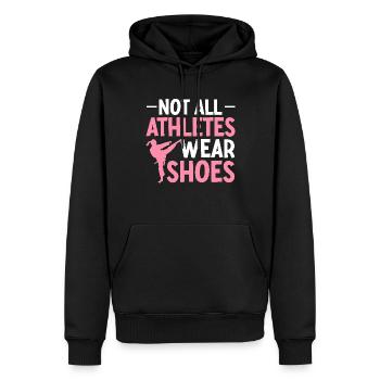 Taekwondo Karate Kampfsportarten Nicht alle - Männer Premium Bio Hoodie - Schwarz - Vorne - Nico (187cm)