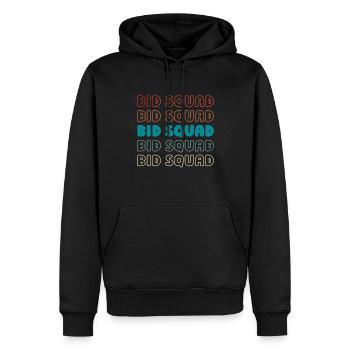 Barber Barbershop Kader - Männer Premium Bio Hoodie - Schwarz - Vorne - Nico (187cm)