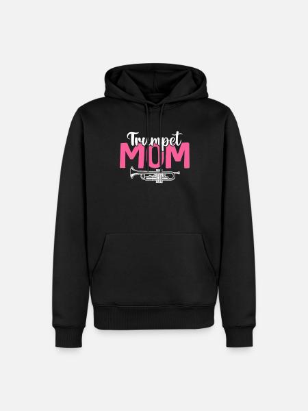 Trompeten-Mama Trompetenspieler Band - Männer Premium Bio Hoodie - Schwarz