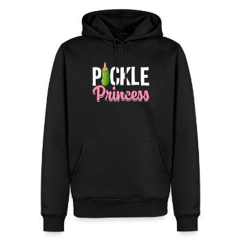 Pickle Princess Pickle Girl Gurkengrafik für - Männer Premium Bio Hoodie - Schwarz - Vorne - Nico (187cm)