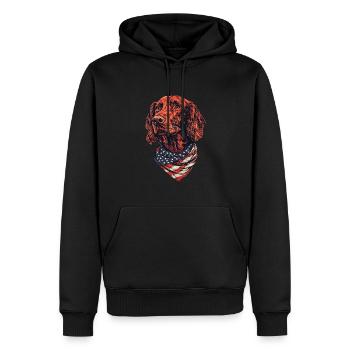 Irish Setter - Männer Premium Bio Hoodie - Schwarz - Vorne - Nico (187cm)