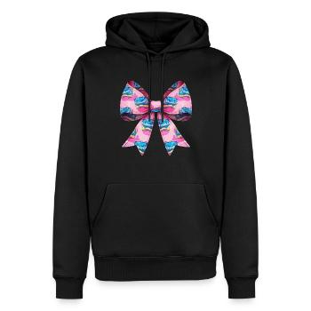 Coquette Bow Réalité Virtuelle VR Player Maman - Sweat à capuche Premium bio Homme - noir - Devant - Nico (187cm)