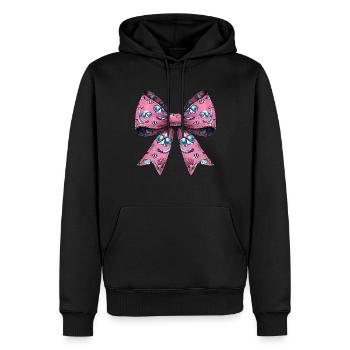 Coquette Bow Schnorcheln Schnorchel Mütter Tag - Männer Premium Bio Hoodie - Schwarz - Vorne - Nico (187cm)