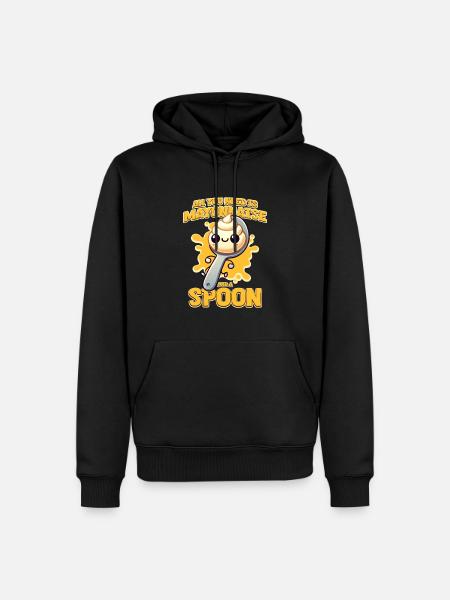 Mayonnaise - Männer Premium Bio Hoodie - Schwarz