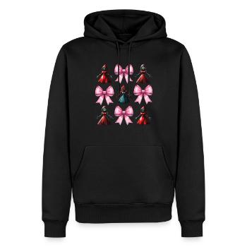 Coquette Arc Flatwoods Monster Cryptide - Sweat à capuche Premium bio Homme - noir - Devant - Nico (187cm)