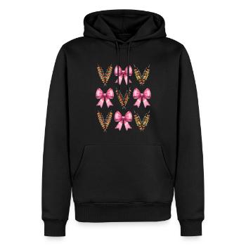 Kokette Schleife Kebab Döner Kebab Kebap Girl - Männer Premium Bio Hoodie - Schwarz - Vorne - Nico (187cm)