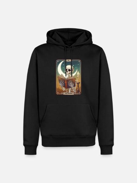 Tarotkarte - Männer Premium Bio Hoodie - Schwarz
