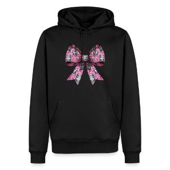 Coquette Bow Barrel Racer Barrel Racing Rodeo - Männer Premium Bio Hoodie - Schwarz - Vorne - Nico (187cm)