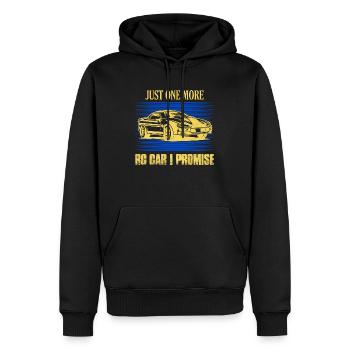 Just One More RC Car I Promise Remote Control Mod - Männer Premium Bio Hoodie - Schwarz - Vorne - Nico (187cm)