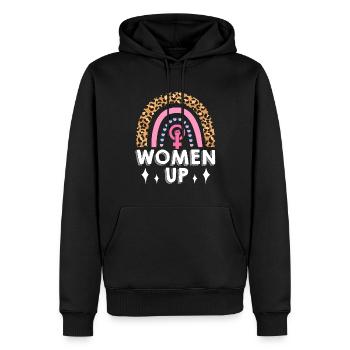 Feminist Womens Rights Female - Männer Premium Bio Hoodie - Schwarz - Vorne - Nico (187cm)