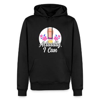 Feminist Womens Rights Female - Männer Premium Bio Hoodie - Schwarz - Vorne - Nico (187cm)
