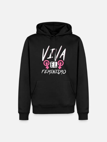 Feminist Women's Rights Female - Men’s Premium Organic Hoodie - black