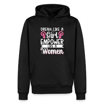 Feminist Womens Rights Female - Männer Premium Bio Hoodie - Schwarz - Vorne - Nico (187cm)