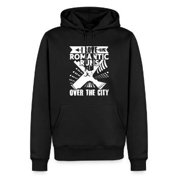 Parkour Freerunning Traceur - Männer Premium Bio Hoodie - Schwarz - Vorne - Nico (187cm)