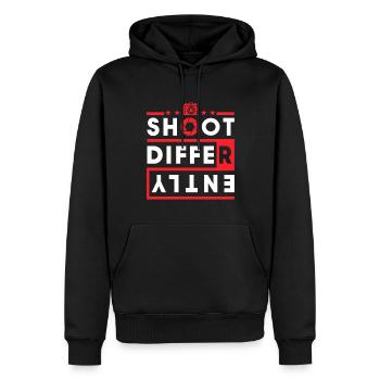 Photography Camera Lens - Männer Premium Bio Hoodie - Schwarz - Vorne - Nico (187cm)
