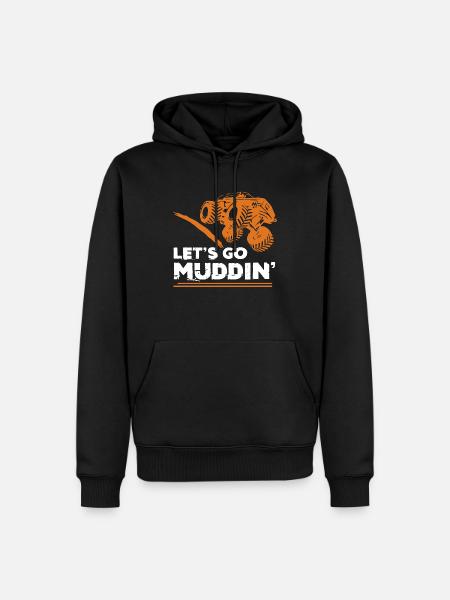 Monster Truck Mud - Men’s Premium Organic Hoodie - black