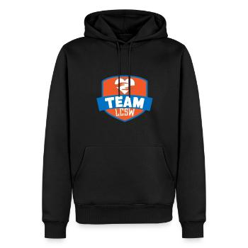 School Social Work Month Team - Männer Premium Bio Hoodie - Schwarz - Vorne - Nico (187cm)