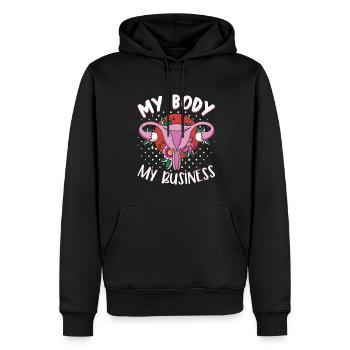 Feminist Women's Rights Female - Männer Premium Bio Hoodie - Schwarz - Vorne - Nico (187cm)
