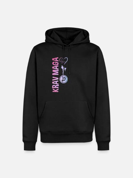 Krav Maga Apparel Israeli Self - Men’s Premium Organic Hoodie - black