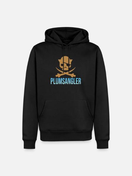 Angling - Men’s Premium Organic Hoodie - black