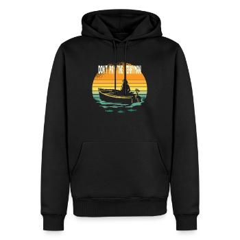 dont pay the ferriman - Männer Premium Bio Hoodie - Schwarz - Vorne - Nico (187cm)