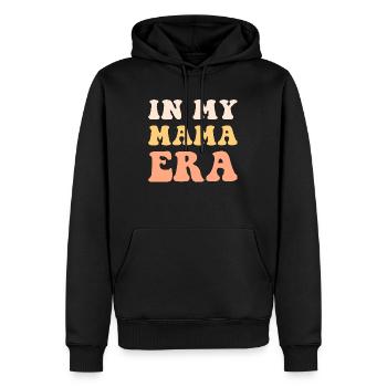 In My Mama Era Lover Mother's Day - Sweat à capuche Premium bio Homme - noir - Devant - Nico (187cm)