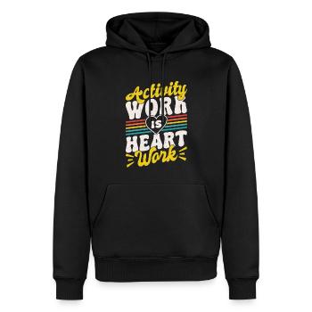Activity Director Appreciation - Männer Premium Bio Hoodie - Schwarz - Vorne - Nico (187cm)