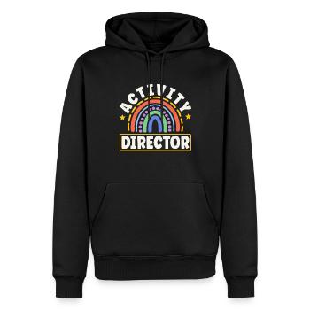 Activity Director Appreciation - Männer Premium Bio Hoodie - Schwarz - Vorne - Nico (187cm)
