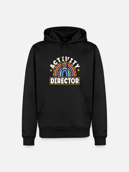 Activity Director Appreciation - Männer Premium Bio Hoodie - Schwarz