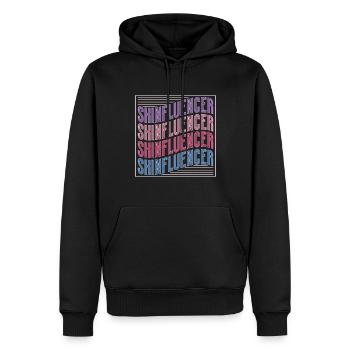 Skincare Esthetician Skin - Männer Premium Bio Hoodie - Schwarz - Vorne - Nico (187cm)