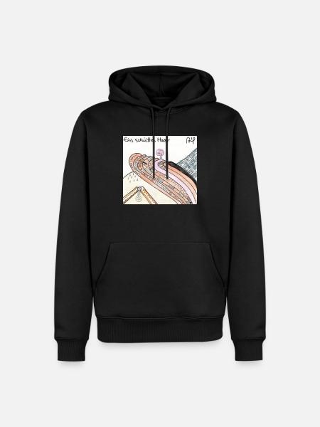 Wirrwarr 33 - Männer Premium Bio Hoodie - Schwarz