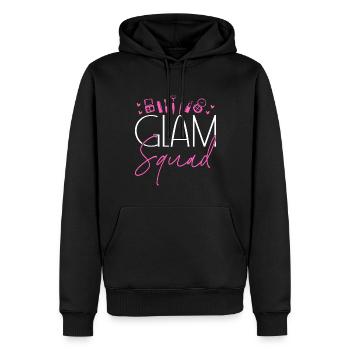 Skincare Esthetician Skin - Männer Premium Bio Hoodie - Schwarz - Vorne - Nico (187cm)