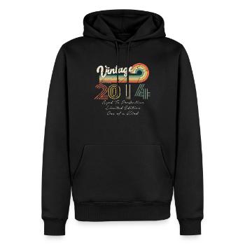 2014 Vintage Classic 2014 - Männer Premium Bio Hoodie - Schwarz - Vorne - Nico (187cm)