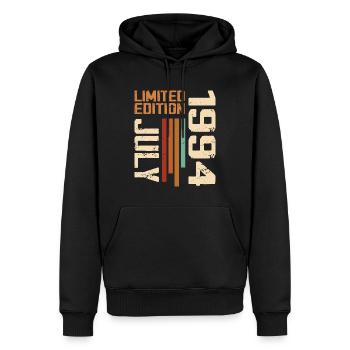 Juli 1994 Geburtstagsgeschenk 1994 Juli 1994 - Männer Premium Bio Hoodie - Schwarz - Vorne - Nico (187cm)