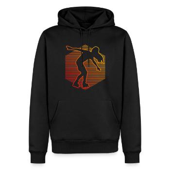 Roller Skate Women's Roller Skates Roller Skating - Men’s Premium Organic Hoodie - black - Front - Nico (187cm)