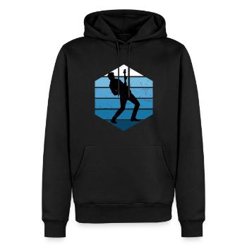 Guitar electronic guitar Egitarre akustische gitar - Männer Premium Bio Hoodie - Schwarz - Vorne - Nico (187cm)