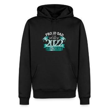 Proud Dad Of A 2022 Graduate Classy Stunning - Männer Premium Bio Hoodie - Schwarz - Vorne - Nico (187cm)