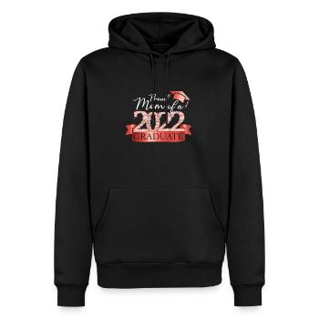 Proud Mom Of A 2022 Graduate Classy Stunning - Männer Premium Bio Hoodie - Schwarz - Vorne - Nico (187cm)