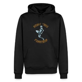 Muay Thai Thai Boxen MMA Skelett - Männer Premium Bio Hoodie - Schwarz - Vorne - Nico (187cm)