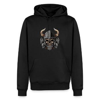 Valhalla Viking - Kanalisieren Sie Ihren inneren - Männer Premium Bio Hoodie - Schwarz - Vorne - Nico (187cm)