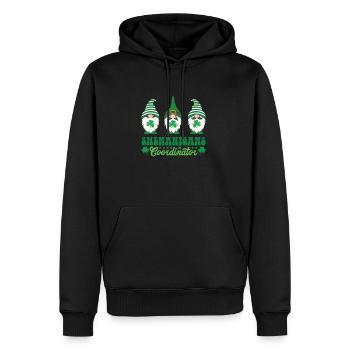 St. Patricks Day Shenanigans - Männer Premium Bio Hoodie - Schwarz - Vorne - Nico (187cm)
