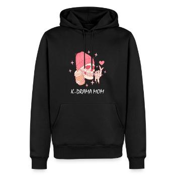 K-Drama Liebhaber Lustig KDrama Mutter - Männer Premium Bio Hoodie - Schwarz - Vorne - Nico (187cm)
