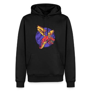 Fantasy RPG Dragons Magic Dungeon - Men’s Premium Organic Hoodie - black - Front - Nico (187cm)