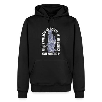 Träume der griechischen Mythologie der Renaissance - Männer Premium Bio Hoodie - Schwarz - Vorne - Nico (187cm)