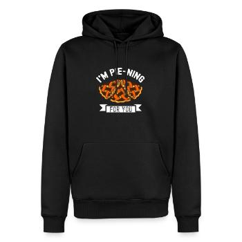 Baker Im Pie-ning pour vous Pâtisserie - Sweat à capuche Premium bio Homme - noir - Devant - Nico (187cm)