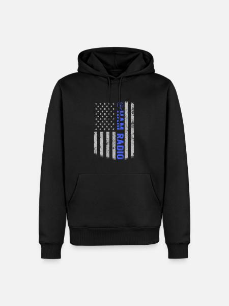 Ham Radio - Men’s Premium Organic Hoodie - black