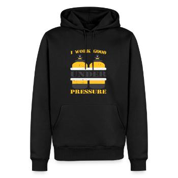 Taucher Tauchen Design Schnorcheln - Männer Premium Bio Hoodie - Schwarz - Vorne - Nico (187cm)