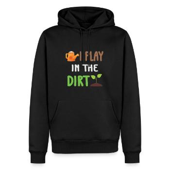 Garten Motiv Gärtner & Gärtnerin Spruch - Männer Premium Bio Hoodie - Schwarz - Vorne - Nico (187cm)