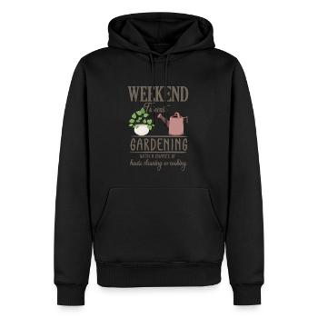 Garten Motiv Gärtner & Gärtnerin Spruch - Männer Premium Bio Hoodie - Schwarz - Vorne - Nico (187cm)